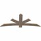 Ekena Millwork Alberta Smooth Timber Gable Bracket, Douglas Fir, 72"W x 30"H x 1 1/2"D x 5 1/2"F, 10/12 Pitch GBW072X30X0206ALB00SDF - alternate 3